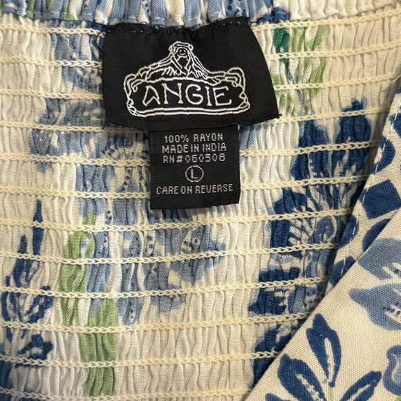 Angie Floral Knotted Mini Dress - Picture 7 of 9